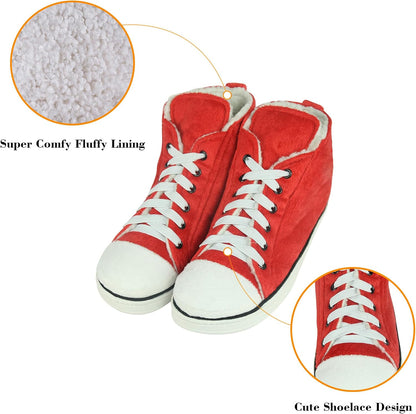 Women'S Warm Winter Plush Indoor House Outdoor Sneaker Slippers Boots